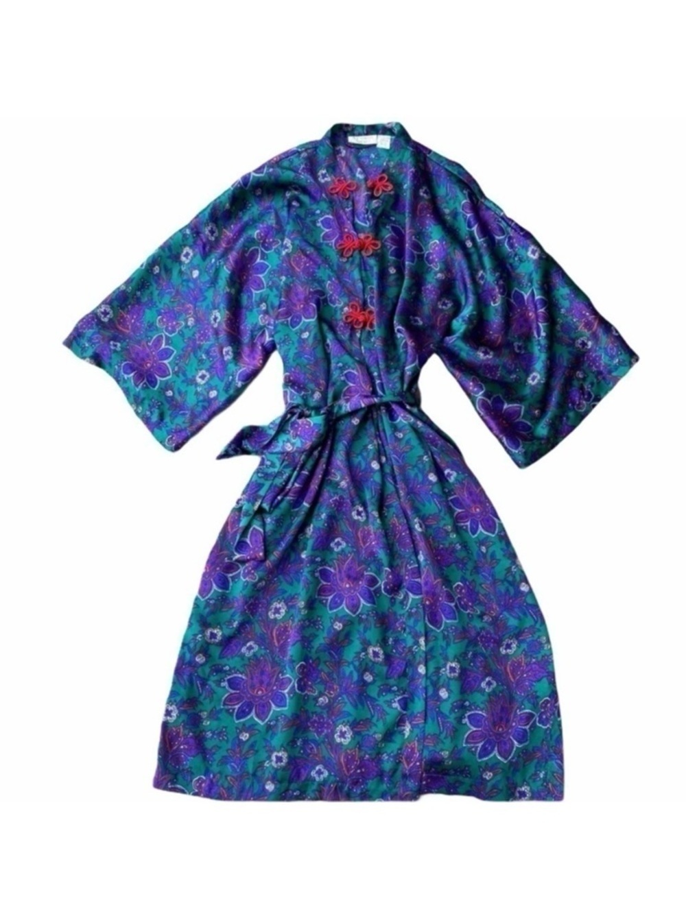 Victoria’s Secret Vintage Satin Floral Robe
